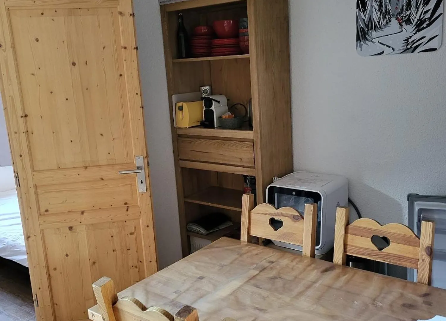 Appartement T2 col de Merdassier au pied des pistes Manigod France